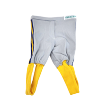 Vintage Cabbage Patch Kids Coleco Grey + Blue + Yellow Baseball Pants Clothing - £11.39 GBP