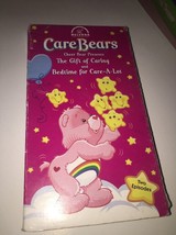 Care Bears los Regalo Of Caring &amp; Bedtime para Cuidado un Lote VHS - $9.96