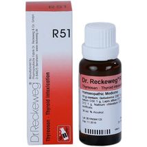 Dr Reckeweg R51 Drops 22ml Pack Made in Germany OTC Homeopathic Drops - $12.35