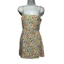 RESA Odi paisley Floral Smocked Back Revolve Mini Dress Size S - £35.60 GBP