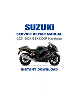 2021-2024 Suzuki GSX1300R Hayabusa (Gen 3) Service Repair Workshop Manual - €14,75 EUR