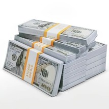 Theater Movie Party Replica Prop $100Bills 25 or 50 Pieces - $60.76 MXN+