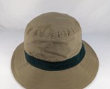 Stetson Gore-Tex Bucket Hat, Tan With Green Band, Made In USA, X - Large - $26.99