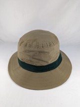 Stetson Gore-Tex Bucket Hat, Tan With Green Band, Made In USA, X - Large - $26.99