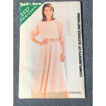 Butterick See &amp; Sew Pattern 5527 Misses Dress Sizes A (10-18) uncut - $12.86