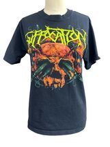 Vintage Suffocation Surgery of Impalement Black Short Sleeve T-Shirt Size S - $74.24