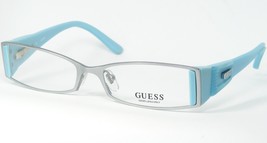 GUESS GU1462 Ss Satin Argent/Bleu Lunettes Monture Gu 1462 - £57.24 GBP