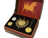 Fallout New Vegas Caesars Favours Set Enamel Pin Figure Coin Collectibles - £118.50 GBP