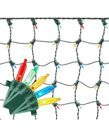 150 Count Multi-Colored Steady Lit Mini LED Net Lights - $732.25 MXN
