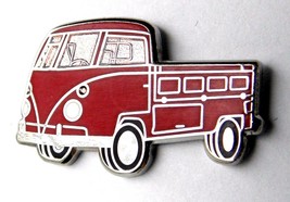 Van Flatbed Transporter Automobile Car Lapel Pin Badge 1 Inch - £4.49 GBP