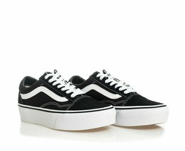 VANS Old Skool Plat unisex  Classics black/ white Men&#39;s Size 6.5 women&#39;s... - $54.69