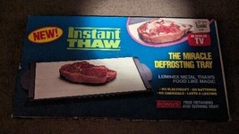 Instant Thaw the Original Steak Meat Food Miracle Defrosting Thawing Tra... - $29.69