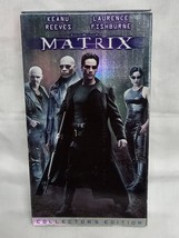The Matrix Collector&#39;s Edition Warner Bros Starring Keanu Reeves - VHS Tape - £9.39 GBP