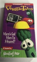 VeggieTales - Wheres God When Im S-Scared VHS NEW SEALED! RARE FIND! - £12.20 GBP