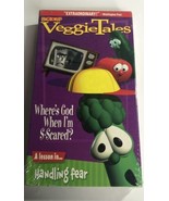 VeggieTales - Wheres God When Im S-Scared VHS NEW SEALED! RARE FIND! - $15.44