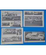 Lot of 4 -1968 &quot;CARS&quot; Magazine Prints - Various Funny Cars &amp; Dragsters A4 - $7.98 CAD
