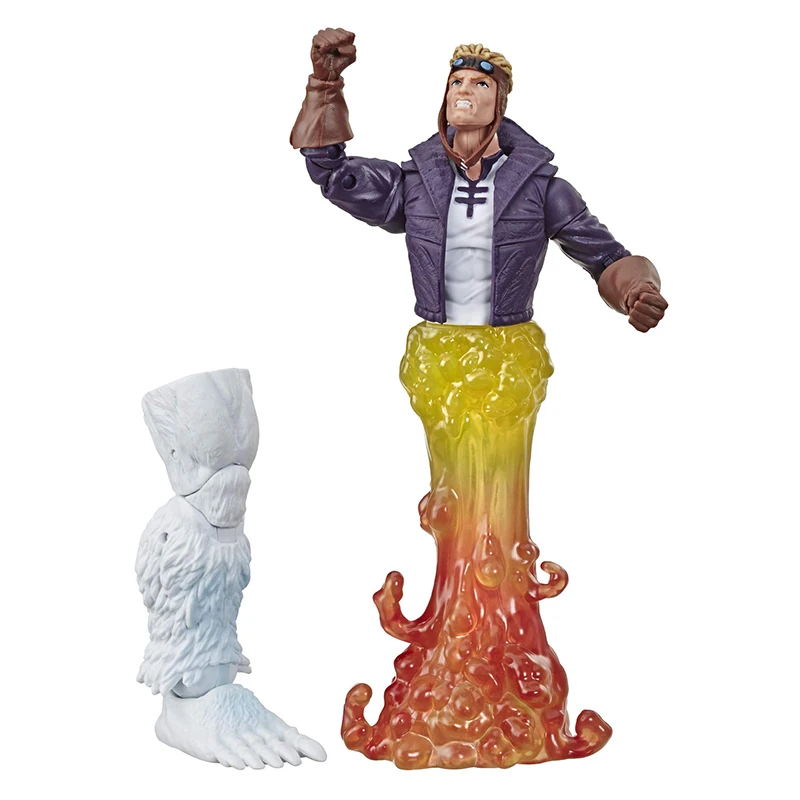 Original Marvel Legends Series 6-inch Cannonball with Wendigo Build Action - £44.62 GBP