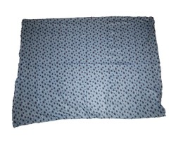 K&#39;s Novelties Star Pattern Navy and Light Blue 50x60 Polar Fleece Blanket Throw - £14.19 GBP