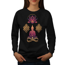 Wellcoda Yoga Mindful Womens Sweatshirt, Peace Art Casual Pullover Jumper - £23.10 GBP+