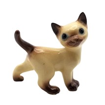 Vintage Hagen Renaker Miniature Siamese Cat Mama Kitten Kitty Animal Figurine - £21.66 GBP