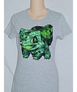 Bulbasaur T-Shirt Womens Juniors Size Large Top NEW Pokemon Nintendo Vid... - £12.32 GBP