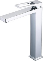 Bathroom Vessel Sink Faucet In Chrome, Single Hole Tall Bathroom Faucets... - £71.55 GBP
