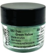Jacquard Pearl Ex Powdered Pigment 3g-Duo Green Yellow - $6.76