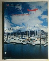 United Airlines 1986 Instant Vacation Fly Drive West Magazine Free Us Shipping - £11.67 GBP