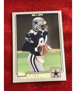 Joey Galloway WR Dallas Cowboys 2001 Topps - #7 - £2.32 GBP