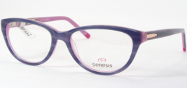 Genesis GV1405 3 Bleu / Lilas Unique Rare Lunettes Monture 51-16-140mm - £105.69 GBP