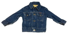 Vintage Rustler Kids Denim Jacket Size Small 3/4 Great Condition  - $39.11