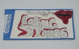 Rolling Stones Ticket Envelope Tickettron Fan Art 1989 Steel Wheels - £11.08 GBP