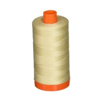Aurifil Mako Cotton Thread Solid 50wt 1422yds Light Beige - £15.94 GBP
