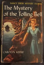 Nancy Drew Mystery Stories The Mystery Of The Tolling Bell Hard Cover Book #23 - £11.84 GBP