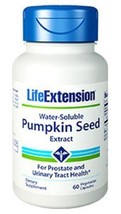 MAKE OFFER! 4 Pack Life Extension Pumpkin Seed Extract 60 veg caps image 2