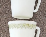 PYREX ~ USA ~ Set of Four (4) ~ SPRING BLOSSOM ~ Corelle ~ Coffee Cups/M... - $37.40