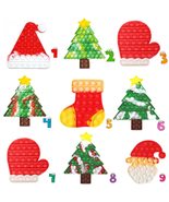 Combo Christmas Pop It Toy - Get into The Festive Spirit with This Fun H... - £11.52 GBP