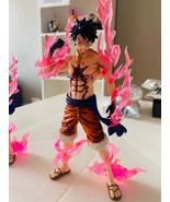 One Piece Monkey D Luffy Anime PVC Action Figure Cherry Flame Model Toy ... - $274.72 MXN