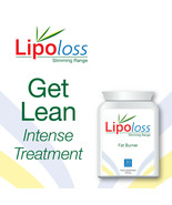 LIPOLOSS FAT BURNER PILLS TABLETS GET LEAN INTENSE TREATMENT BURN FAT SA... - £19.89 GBP