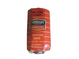 Vintage Eveready 226 Battery Union Carbide NEDA 1600 Transistor - $184.01 MXN