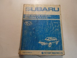1989 Subaru 1800 Sections 4,5 and 6 Service Repair Shop Manual WATER DAM... - $27.01