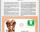 1974 Postal Commemorative Society Gerald R. Ford 38th President FDC Post... - $2.92