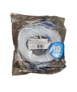Monoprice Cat6A 7ft White 10-Pk Patch Cable, UTP, 30AWG, 10G - €8,08 EUR