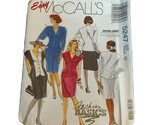 Vintage McCalls 5247 Sewing Pattern Misses 2 Piece Dress Top Skirt Size ... - $6.20