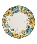 Four (4) Pioneer Woman ~ ROSE SHADOW ~ 10.25&quot; Dinner Plate ~ Stoneware - $1,370.86 MXN