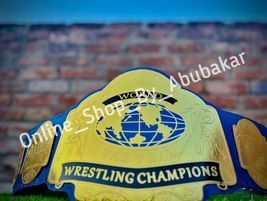 NWA World Tag Team Championship Belt Replica 2mm Brass - $155.00