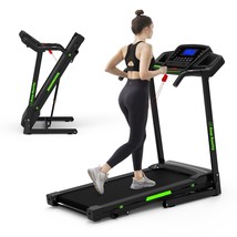 Foldable Treadmill with Incline, Folding Treadmill for Home Electric - £283.39 GBP