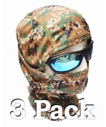 3 PACK Camouflage Men&#39;s Balaclava Face Mask UV Wind Protection MARINES M... - $391.25 MXN