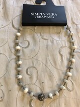 Simply Vera Wang Beaded Fashion Necklace - £15.69 GBP