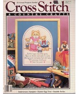 Cross Stitch &amp; Country Crafts Magazine Mar/Apr 1989 32 Projects Sampler ... - £11.89 GBP